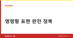 명령형 표현 완전 정복
