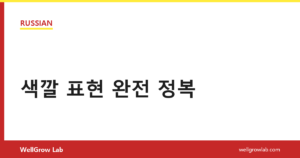 색깔 표현 완전 정복
